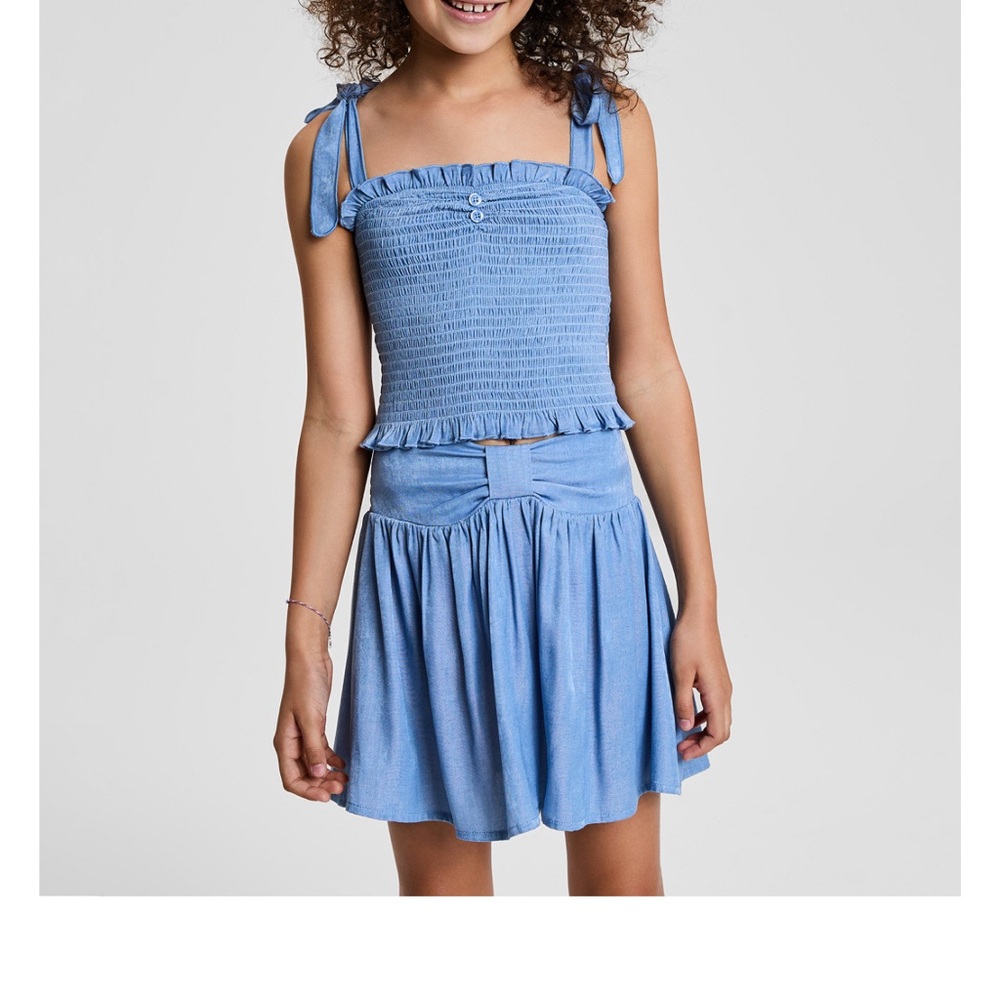 2 pc set With jules girls skirt and top